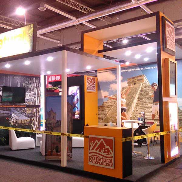 Stand de publicidad letras peru